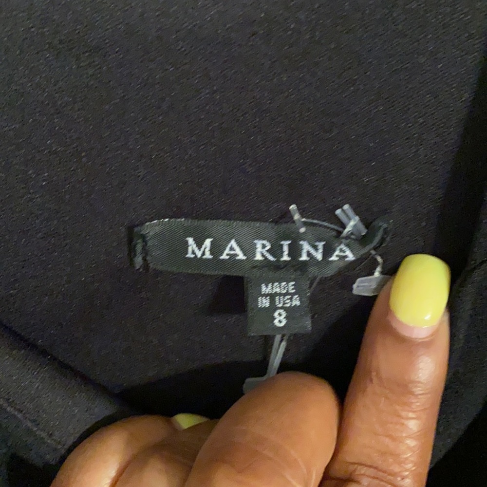 🆕MARINA B - LYCRA SQUARE NECKLINE JUMPSUIT (K) - Picture 5 of 5
